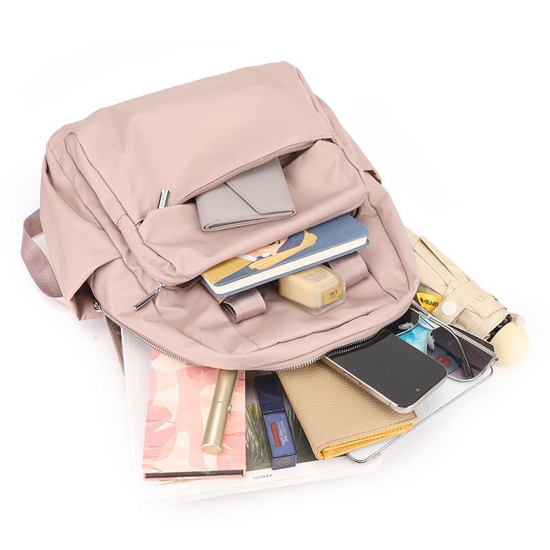 Large capacity backpack women's outdoor leisure splash-proof backpack travel computer bag