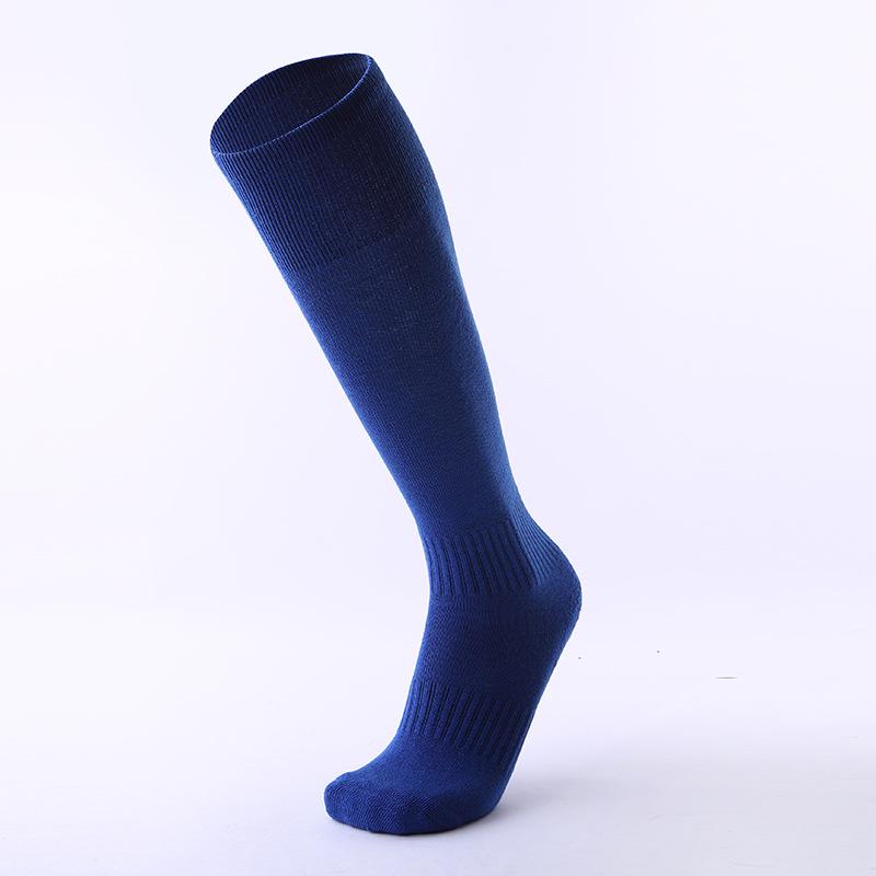 Breathable Non-Slip Knee Stockings Thickened Towel Bottom Sweat-Absorbing Wear-Resistant Sports Socks Adult Solid Color Professional Feet