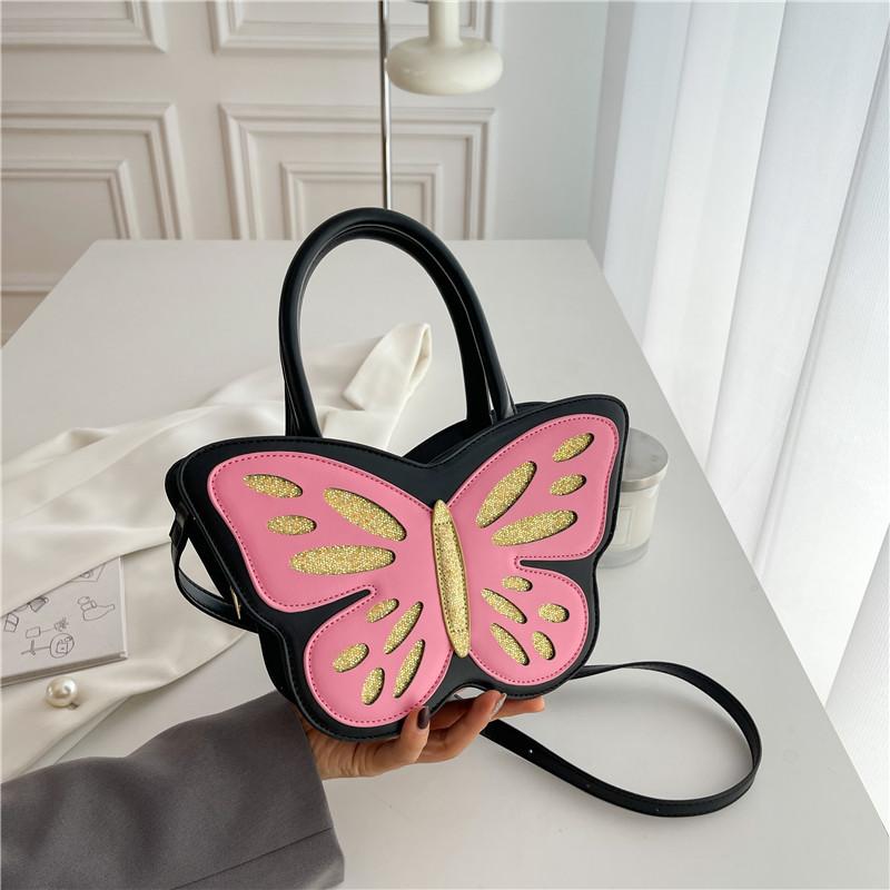 

Bgas this year popular bag 2025 Mori soft girl fashion personalized design ins portable messenger small square bag pu білий