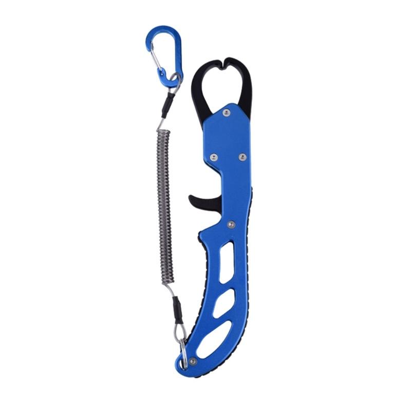 Multi-Function Fishing Pliers Fish Lip Grippers Hook Remover Portable Fishing Lines Cutter Scissors Comfortable Grip