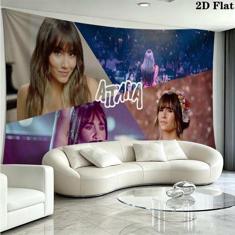 Aitana Ocana Wall Tapestry Aesthetic Wall Hanging Printed Fabric Blanket Decorative Tapestries for Bedroom Living Room Home Decor