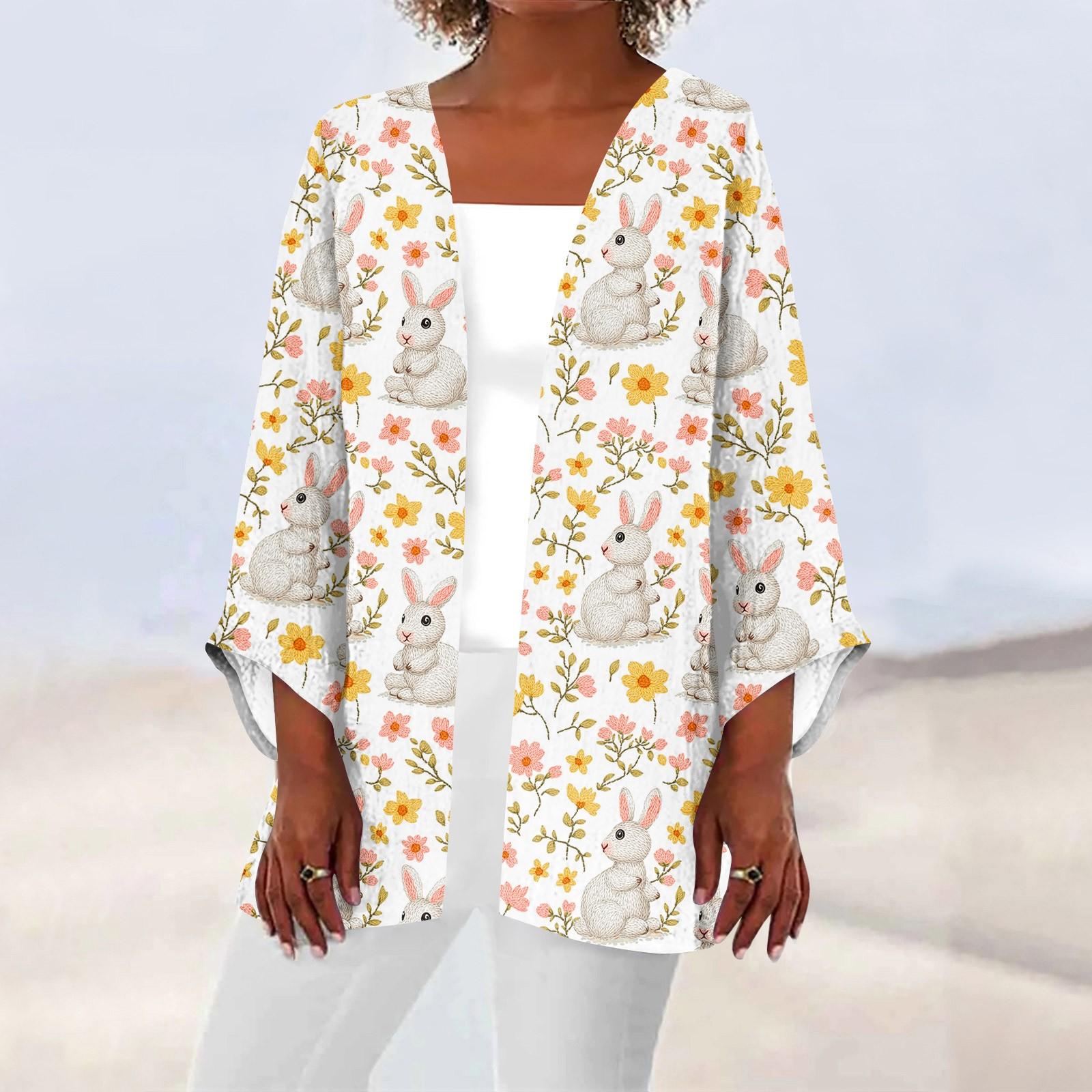 

Женская повседневная и модная легкая куртка средней длины с принтом, кардиган, кардиган L жёлтый