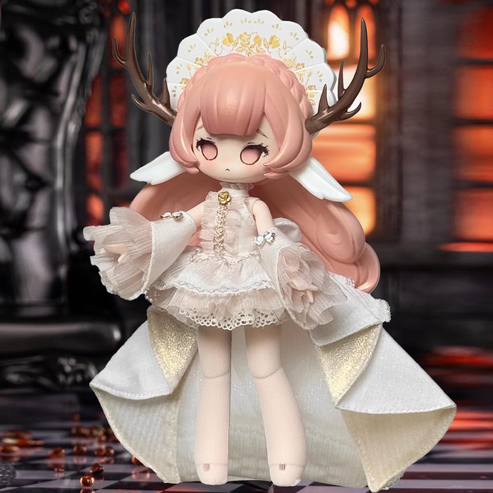 Authentic Stock Secret Realm Tour 1/12 Bjd Blind Box Movable Joint Doll  Desktop Ornaments Trendy Toys Dolls Boys Girls Gifts