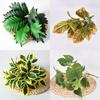 Plant Wall Fake Greenery With Assorted Leaf Varieties For Photography Sets And Home Interior