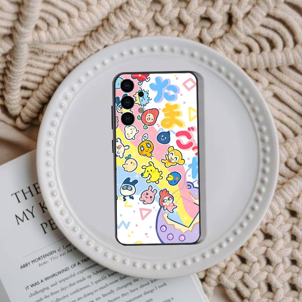 Game T-Tamagotchi K-Kuchipatchi Phone Case For Samsung Galaxy A73,72,51,53,52,71,22,5G,Note,J7,8,9 Soft Black Cover