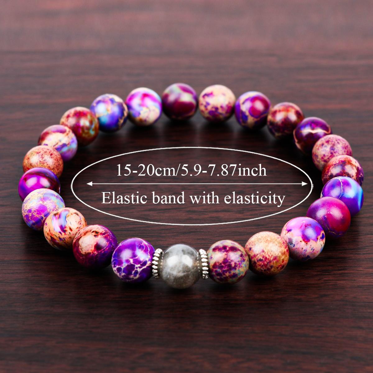 

Ocean Sediment Stone & Natural Moonstone Protection Theme Bracelet