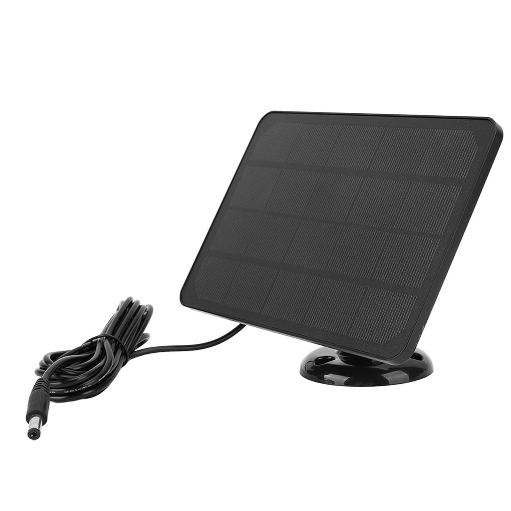 4W Solar Panel 5V Black IP65 Waterproof Solar Panels Charging Board for Fan Lights