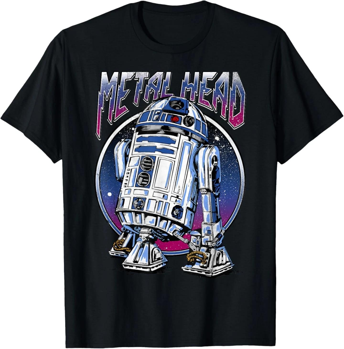 Star Wars R2D2 Metal Head Vintage T-Shirt XL