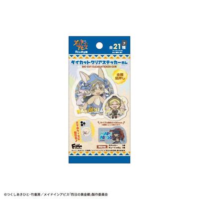 Confect Made In Abyss Clear Sticker Gum of F-toys Die-Cut (Gum/Candy Toy) [Boxed/Set 20]