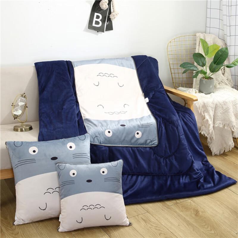 

Grace Crystal Velvet 2-in-1 Pillow Blanket