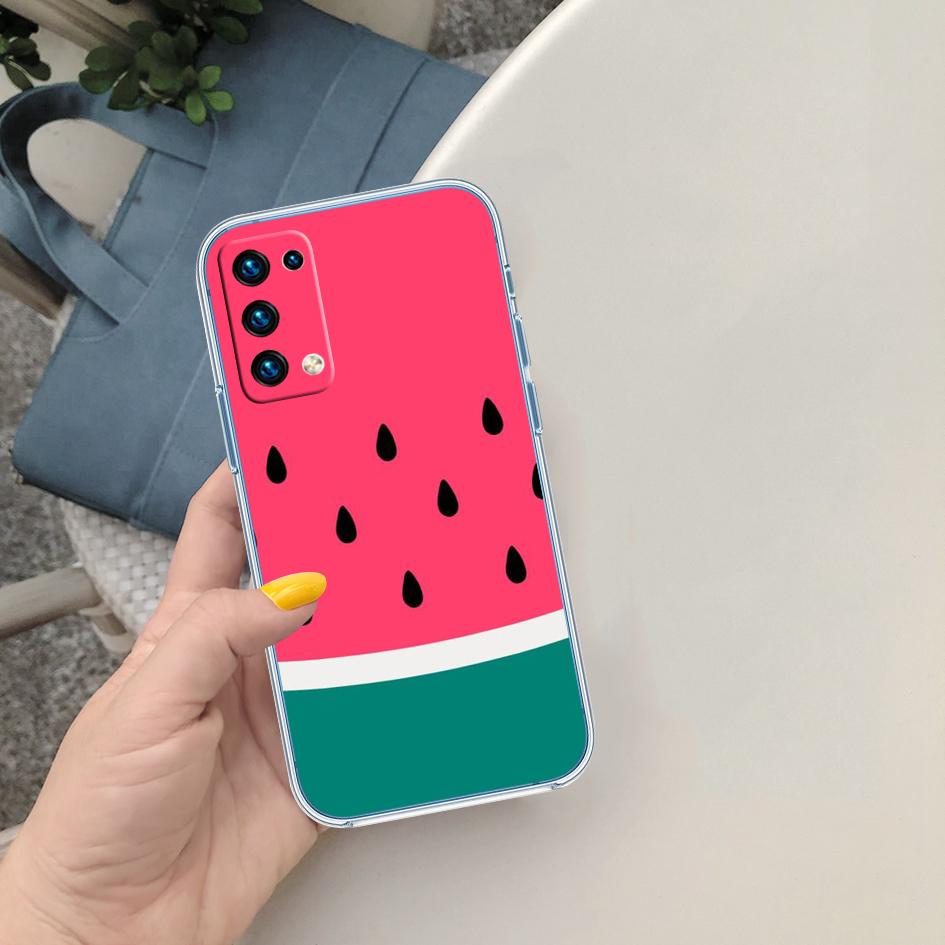 PP14 Cartoon Fruit Watermelon Phone Case for Motorola Moto G40 G04 G05 One Ace Action Fusion + Plus Hyper Macro Vision Zoom