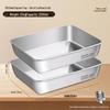 Fan Gao 316L Stainless Steel Lidless Meal Prep Containers