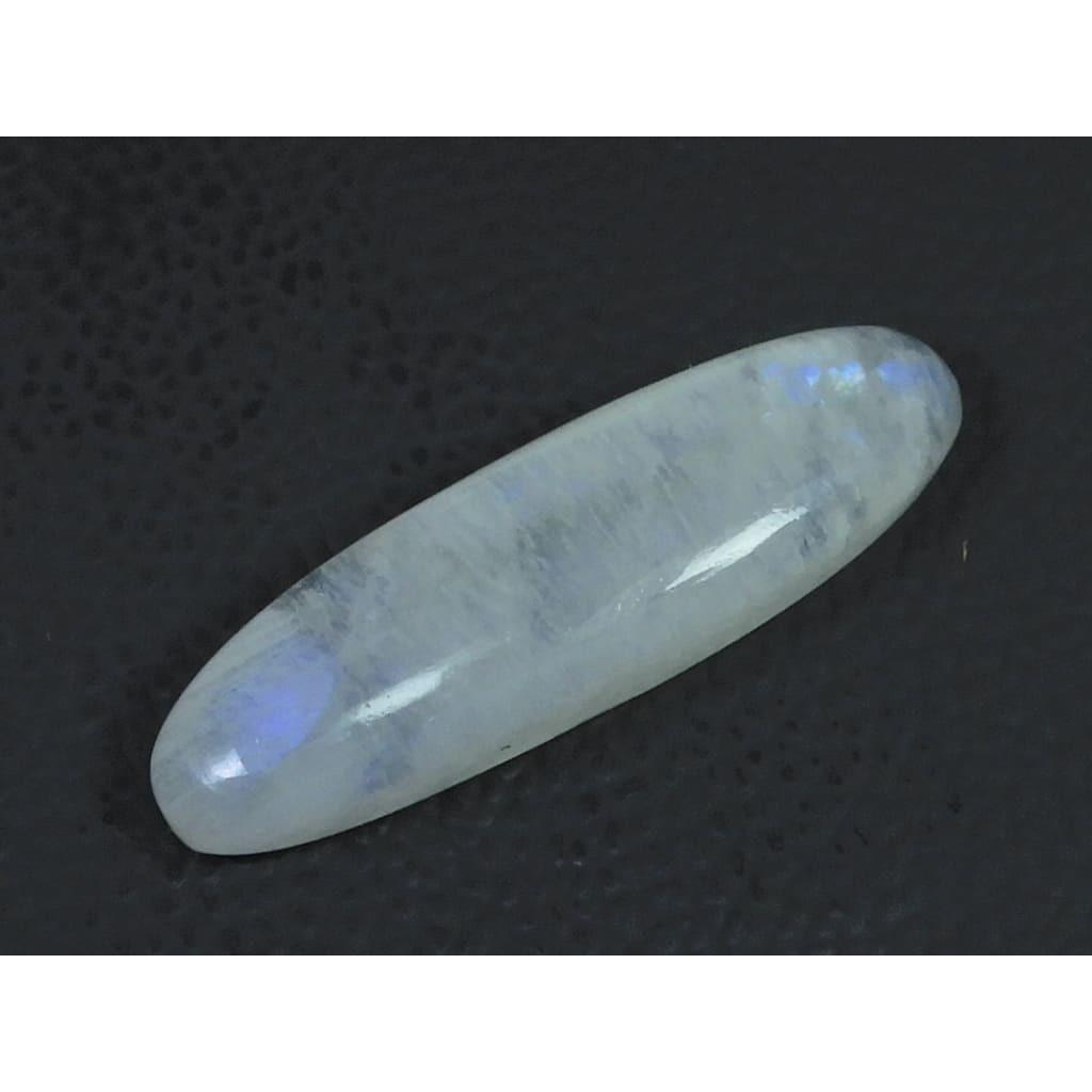 

13X49X07 MM Natural Rainbow Moonstone Oval Cabochon Loose Gemstone 49Cts. C-1612