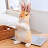 Four Colors Simulation Animal Doll Long Ears Realistic Rabbit Plush  Sleeping Companion