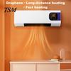 Condizionatore d'Aria Montato a Parete Riscaldatore per Ambienti Temperatura Regolabile Timer Funzione Montata a Parete Display Digitale Impermeabile con Telecomando Versatile
