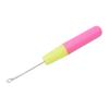 Knitting Tool with Stainless Steel Needle and Comfortable Handle for Carpet Crochet and Sweater Repair Handmade Design Projects