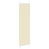 Cream Pleated Blind 60X200 Cm Fabric Width 59.4Cm