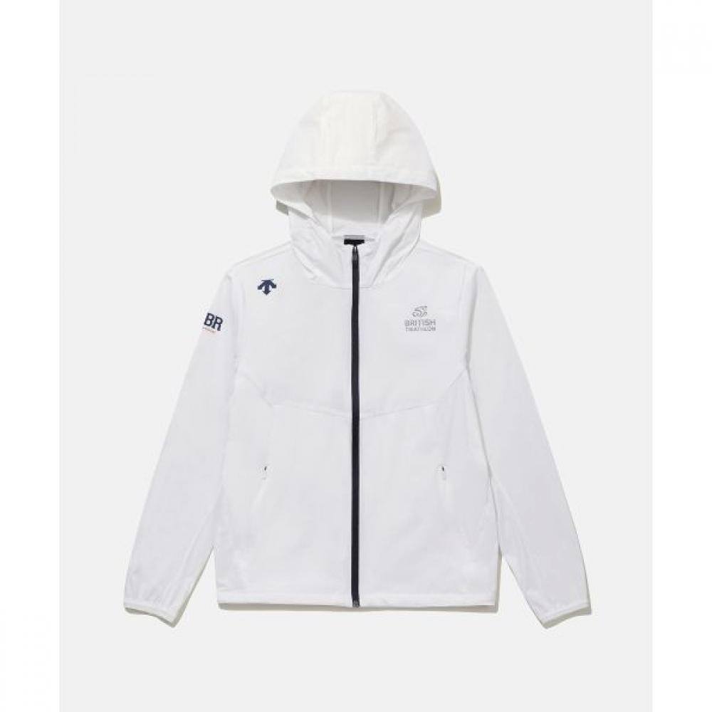 

Descente Young Aslet Gbr Stretch Легкая куртка белого цвета WHT0WHITE/130