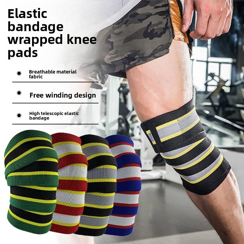 Bandages Knee Pads Squat Weight Wrap Pressure Tape Training Tape Fitness Cycling Sports Bandage Leggings Knee Band