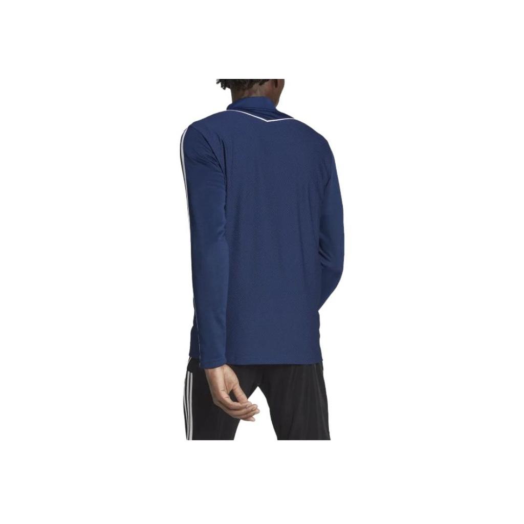 Adidas Retro Sports Stand Collar Zip Long Sleeve Jacket Men Jackets Blue HS3503