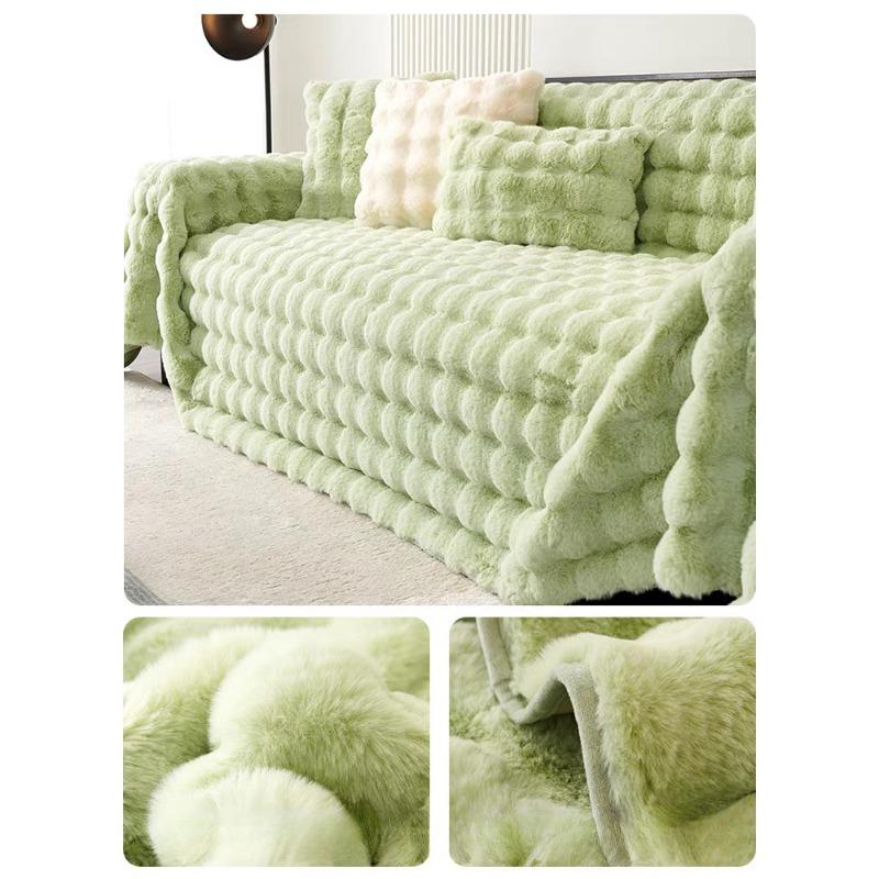 Чехол для дивана с плюшем в виде кролика — фото 8