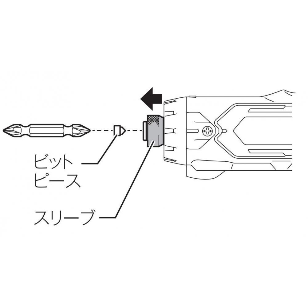 Makita Rechargeable Pen Driver Drill (Black) Body Only DF012DZB