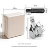 Affordable Stainless Steel Manual Nose Hair Trimmer - Washable Unisex Grooming Tool