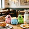 Cartoon Dinosaur Egg Cup with Spoon Slot Soft Boiled Egg Holder Breakfast Egg Container Box Dining Table Decoration Kitchen Gadget
