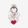 Keyring&Tok_Pearl Flower Beads Keyring&Tok