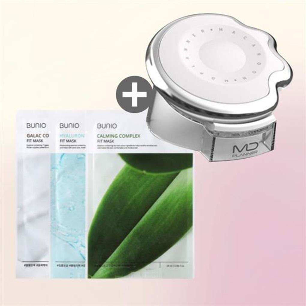 

bunio Adhesive Fit Mask Pack 10 Sheets + Nutricare MD Planner T3 Macaroon