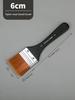 Borrence Nylon Paint Brushes with Different Sizes Wooden Handles Painting Brush Tools for Acrylic Oil and Watercolor Drawing