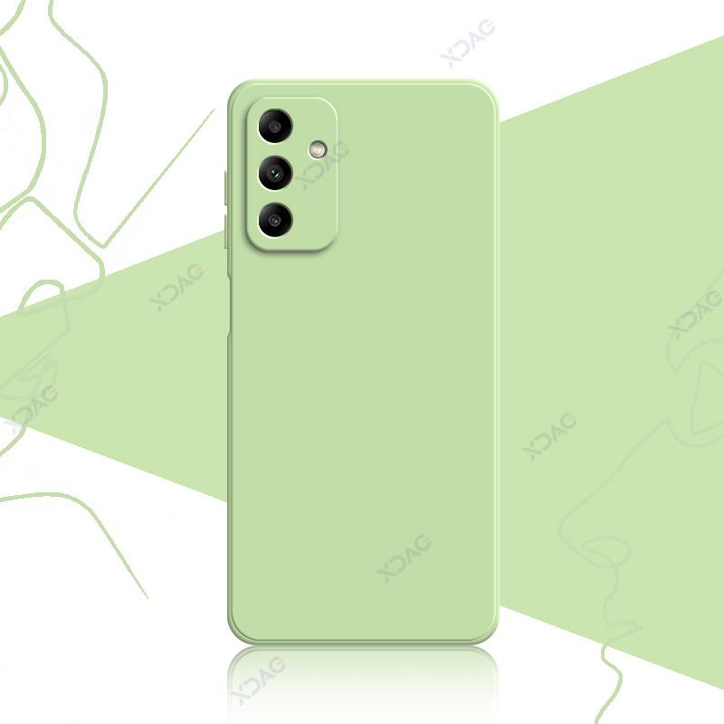 Luxuriöse Hüllen für Samsung Galaxy F14 M14 4G SamsungF14 SamsungM14 Weiche Quadratische Flüssigsilikon-Handy-Schutzhülle