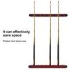 Wandmontierter Snooker Billard Queue Rack Pool Queue Stock Stange Halter Billard Zubehör