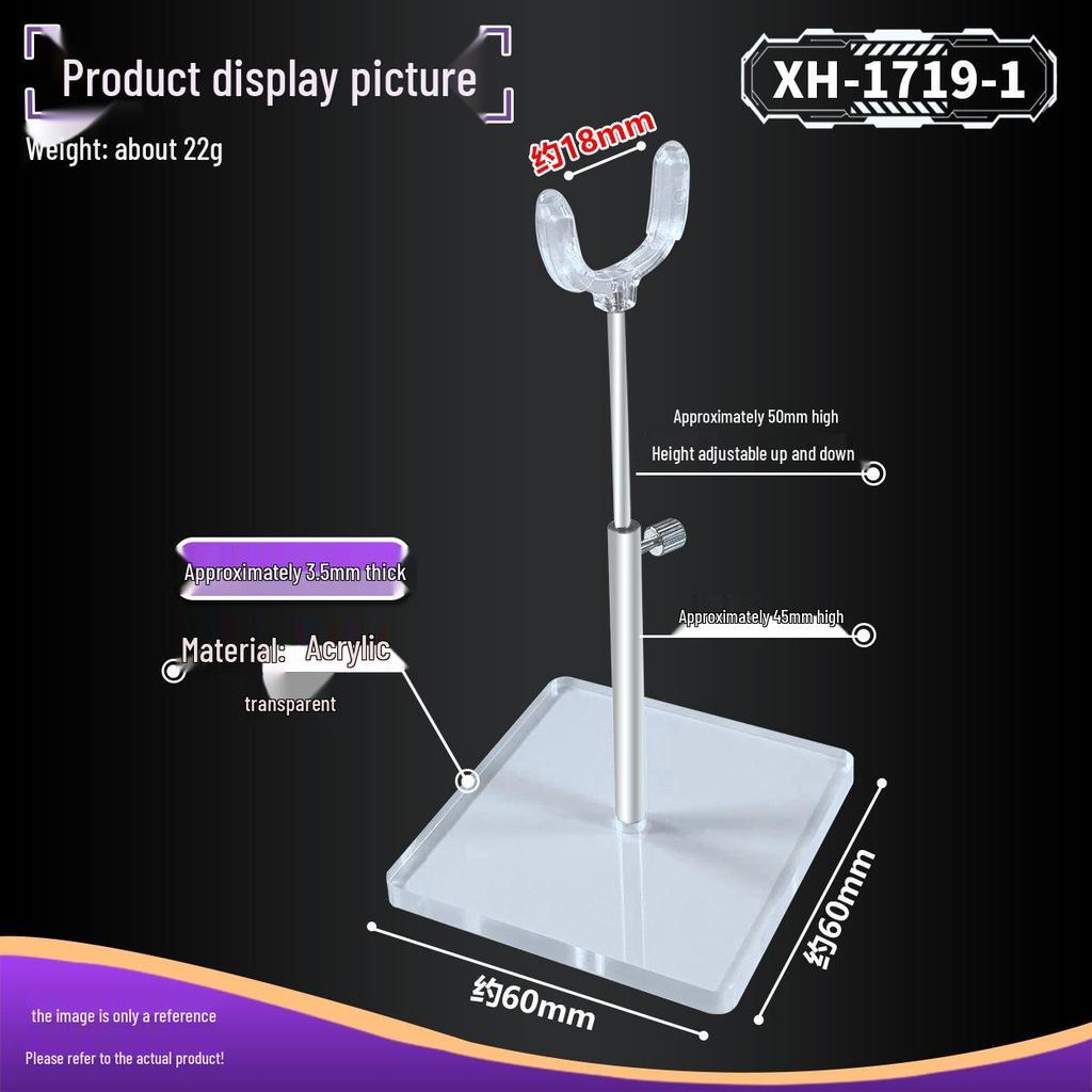 Adjustable Acrylic Doll Stand for BJD/OB11 Fairy Bodies