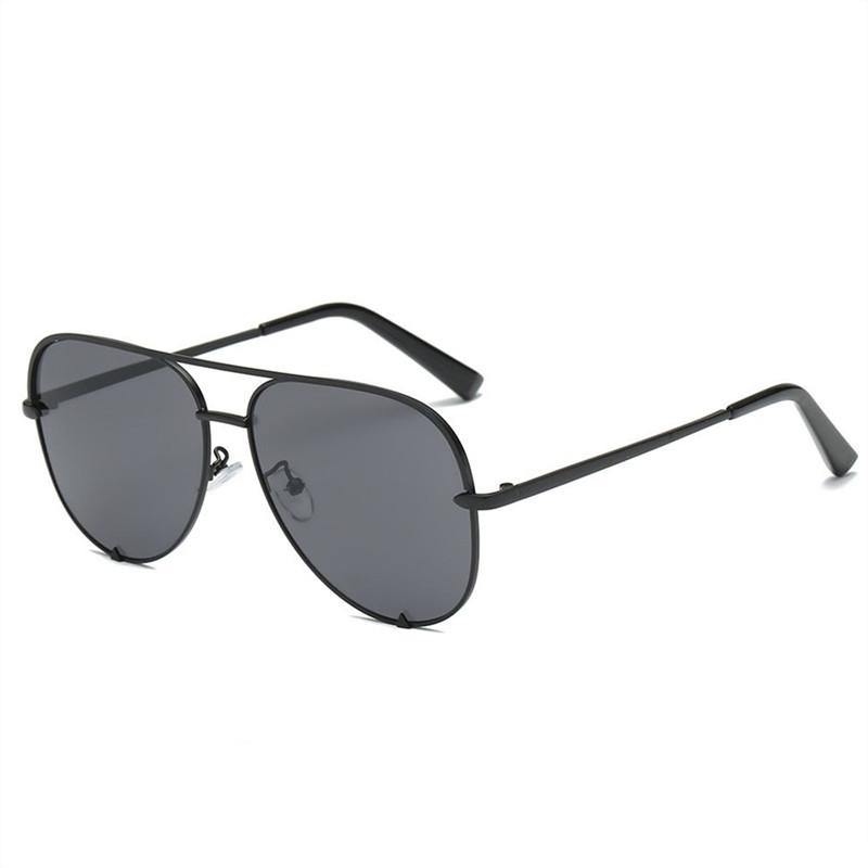 New Fashion Sunglasses Women Men Vintage Gradient Lens Glasses Metal Frame Eyewear Driving Outdoor Street Sun Glasses uv400
