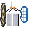 Accessories For Cecotec Conga 990 1190 Robot Vacuum Cleaner Spare Parts Replacement Kit,Consumables,Main Brush,HEPA Filters,Side Brush