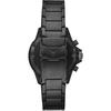 Emporio Armani AR11363 Herren-Chronograph, komplett in Schwarz
