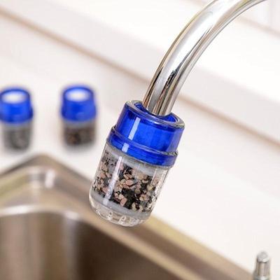 1pcs Kitchen Activated Carbon Water Filter Faucet Tap Household Water Purifier Remove Rust Sediment