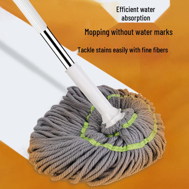 Hands-Free Self-Wringing Rotary Mop - Picasso Lazy Household Cleaning Mop