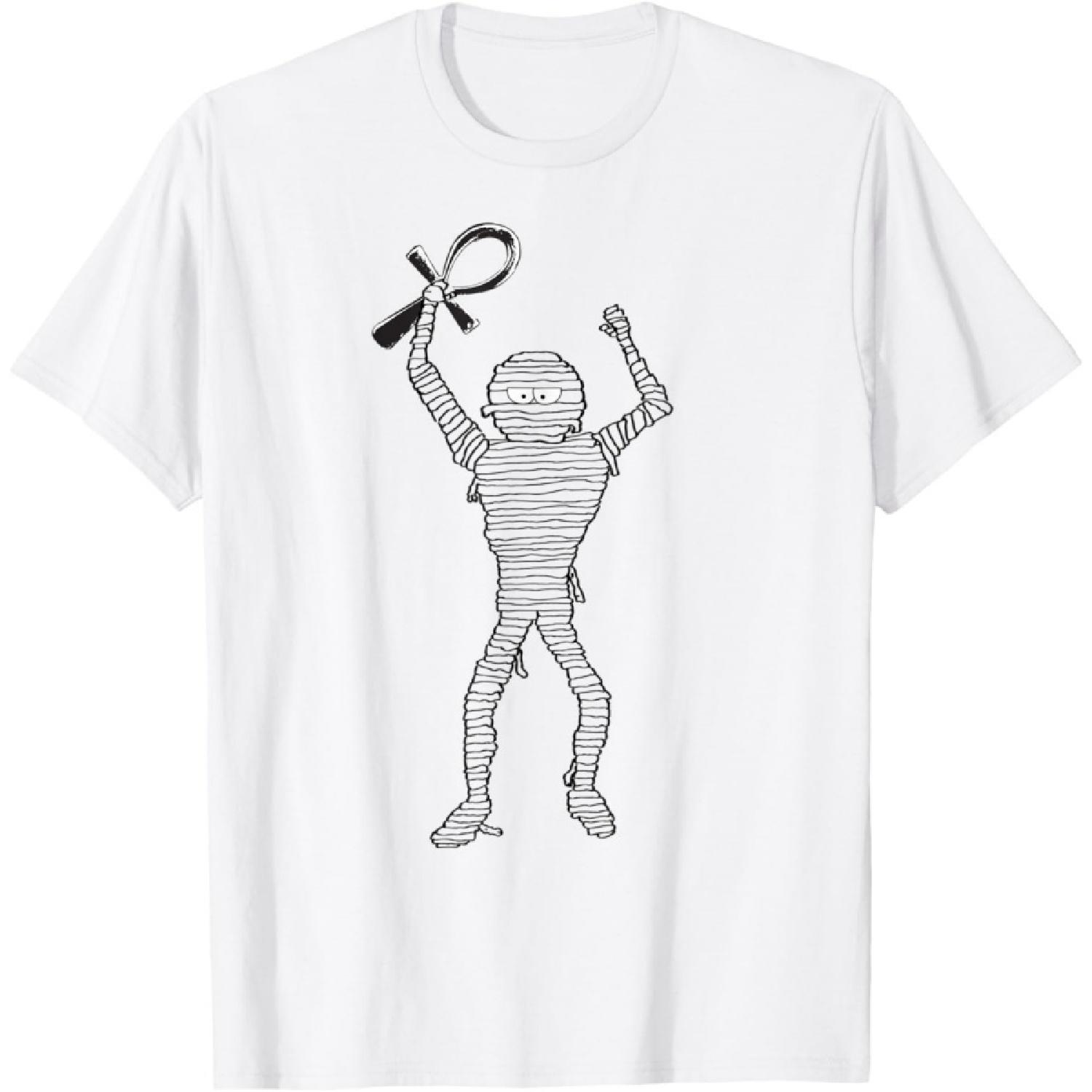 Funny Egyptian Mummy Key Symbol T-Shirt S