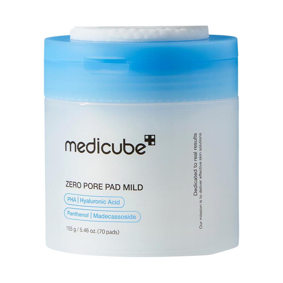 

Medicube Zero Pore Pad Mild 2.0 – Тонер-пэды с PHA для чувствительной кожи, не вызывающие раздражения, корейские