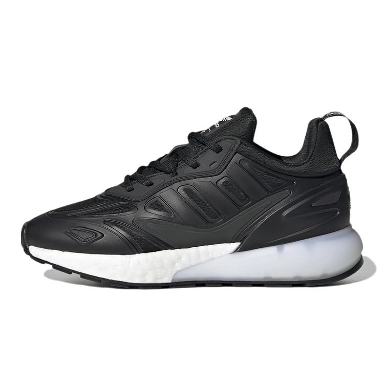 Adidas Originals ZX 2K Boost 2.0 Core Black Silver Metallic Cloud White GY0777 36.5