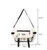 Korean-Style Versatile Messenger Backpack: Trendy Large-Capacity Crossbody for College Students