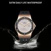 HAOFA Watch Automatic Mechanical Date 316L Stainless Steel Water Pressure 50m Sapphire Mirror Stylish Popular Men's