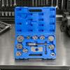 12 Pieces Disc Brake Caliper Tool Kit | Molded Slots for Organized Storage, Piston