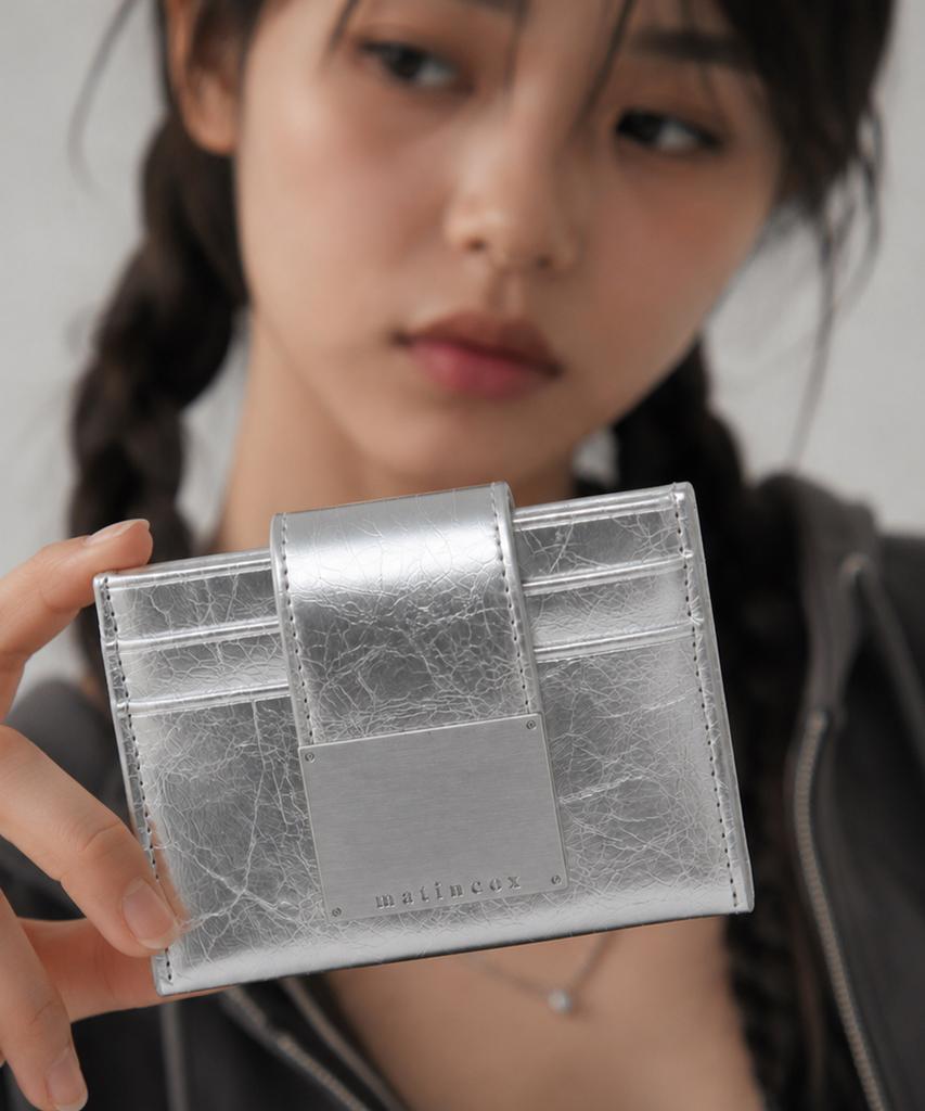 Matincox Mon Card Wallet - Silver