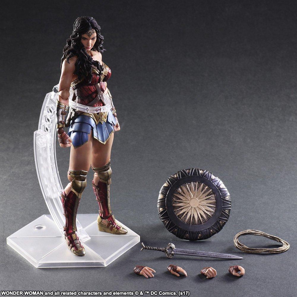 WONDER WOMAN PLAY ARTS Kai Wonder Woman PVC painted action figure