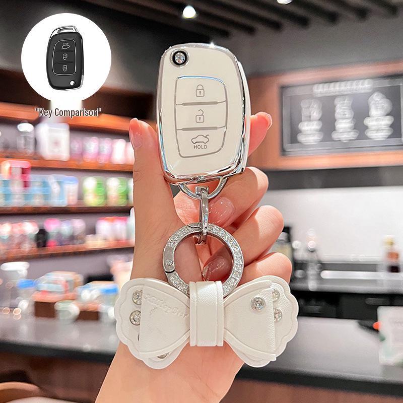 Hyundai Schlüsselhülle für ix35, Langdong, Lingdong, Mingtu, Elantra, ix25, Reina, Santa Fe, Fiesta