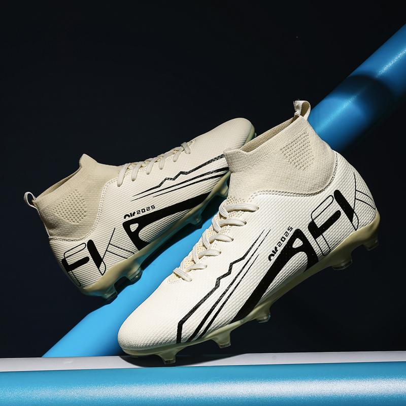 Men Football Shoes Ultralight TF/FG Sneaker Kids Workout Professional Society High Quality Football Shoes Football Boots for Outdoor