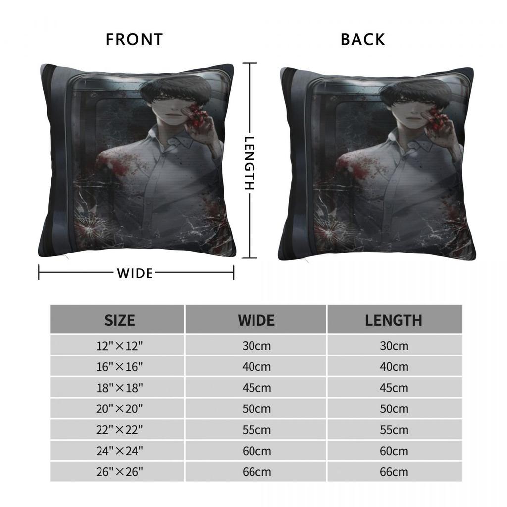 Dekoracje do łóżka Nowa Poszewka na poduszkę Widok z perspektywy czytelnika zorientowanego na wszechwiedzę Poszewka na poduszkę z merchandise Zapinana na zamek Wielorozmiarowa